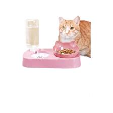Technosmart Kedi Köpek Mama ve Su Kabı Kaseli Otomatik Su Sebili Büyük Boy Depolama