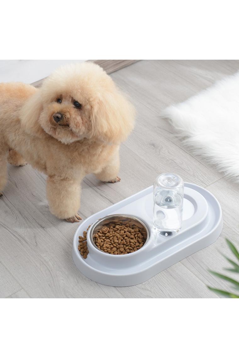 Mikopet Kedi Köpek Mama Su Kabı -Mavi