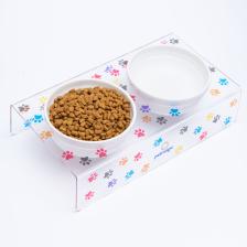 Petmagic Akrilik Pleksi Evcil Hayvan Seramik Kaseli Mama ve Su Kabı