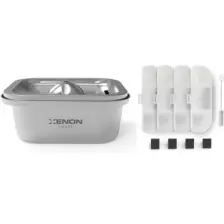 Xenon Smart Akıllı Otomatik Geniş Çelik Hazneli Su Şelalesi Ultra Sessiz Su Pınarı ve Yedek Filtre 2'li Pet Seti