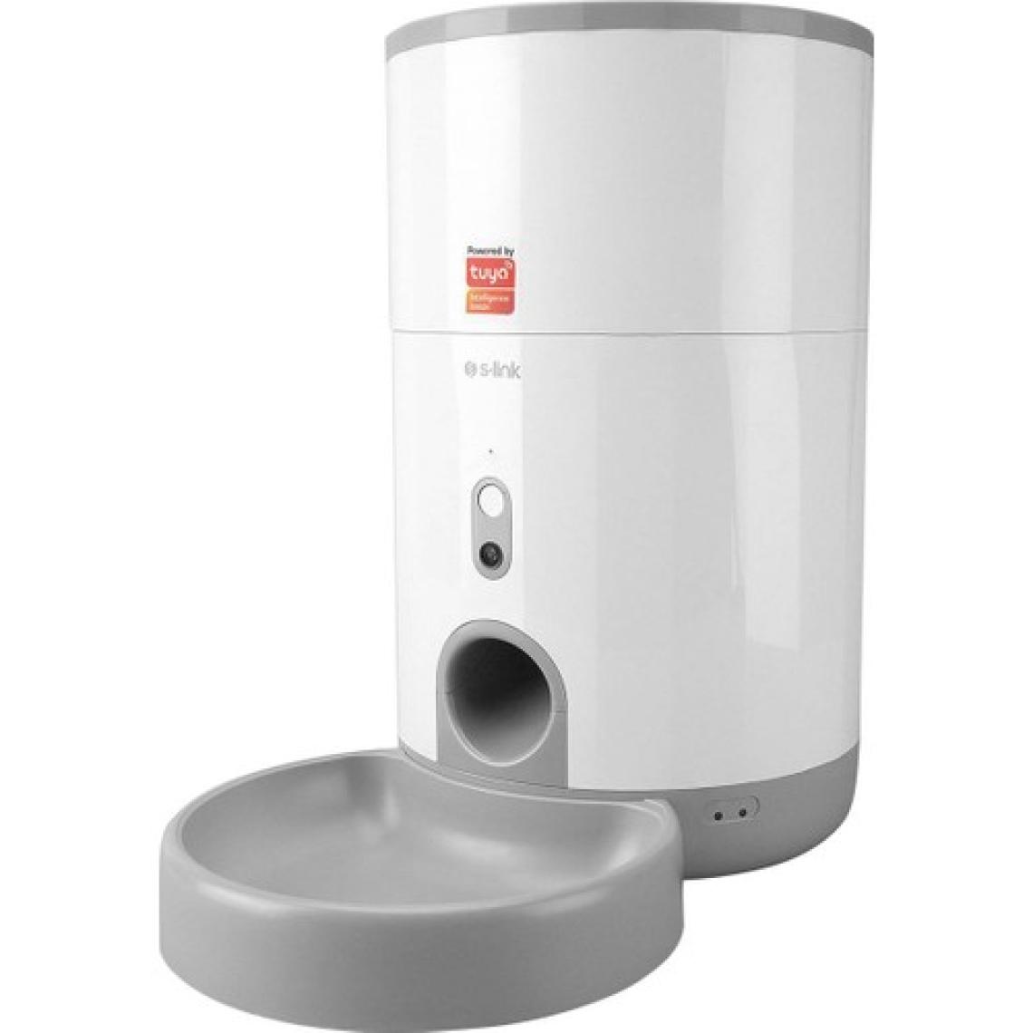 S-link Swapp SL-21 Otomatik 720P Kamera 2.6 lt Kapasite Porsiyon Kontrollü Köpek Kedi Besleyici