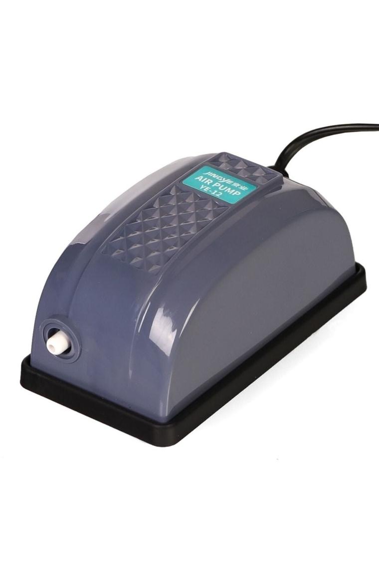 Tek Çıkışlı Akvaryum Hava Motoru Gri 3w, 3.5l/min
