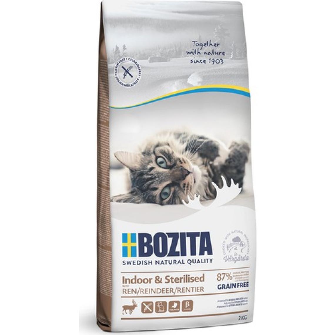 Bozita Adult Bozita Yetişkin Kısırlaştırılmış Geyik Etli Kedi Maması 2 kg