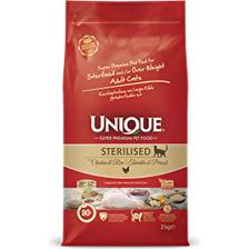 Unique Kısırlaştırılmış Kedi Maması Tavuklu 2 kg