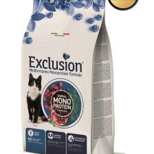 Exclusion Düşük Tahıllı Monoprotein Kısırlaştırılmış Sığır Etli 12 kg Yetişkin Kedi Maması