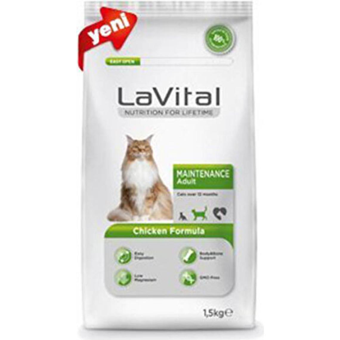 La Vital Maintenance Tavuklu Yetişkin Kedi Maması 1,5 Kg