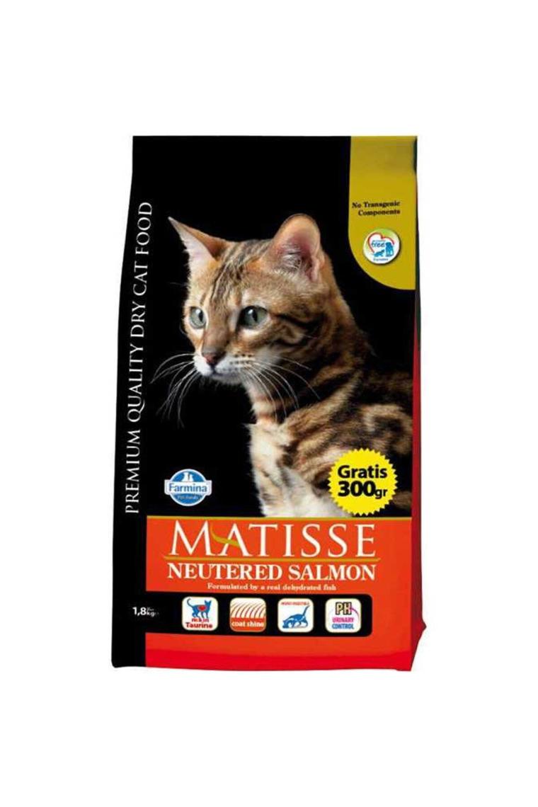 Matisse Neutered Salmon Kısırlaştırılmış Somonlu 10 kg Yetişkin Kuru Kedi Maması