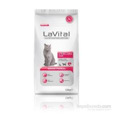 LaVital Adult Sterilsed Somonlu 1.5 kg Kısırlaştırılmış Yetişkin Kuru Kedi Maması