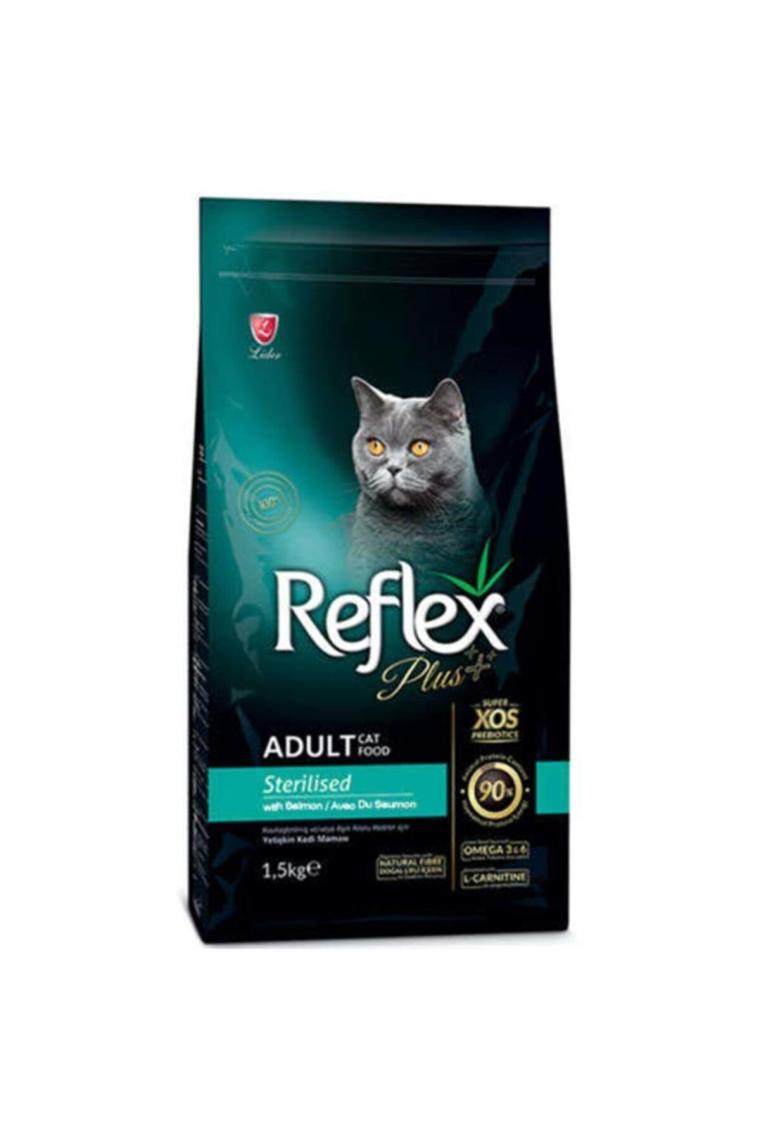 Reflex Plus Somonlu 1.5 kg Kısırlaştırılmış Yetişkin Kedi Maması