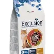 Exclusion Düşük Tahıllı Monoprotein Sığır Etli Kısırlaştırılmış Kedi Maması 1,5 kg