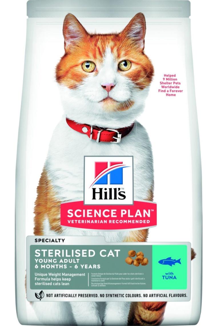 Hill's Sterilised Ton Balıklı Kısırlaştırılmış 10 kg Yetişkin Kedi Maması