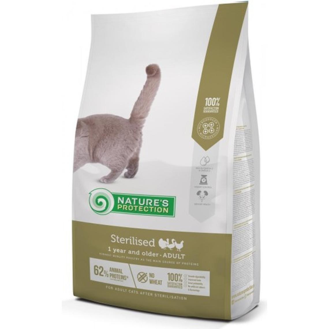 Nature's Protection Sterilised Kümes Hayvanlı Kısırlaştırılmış Yetişkin Kedi Maması 2kg