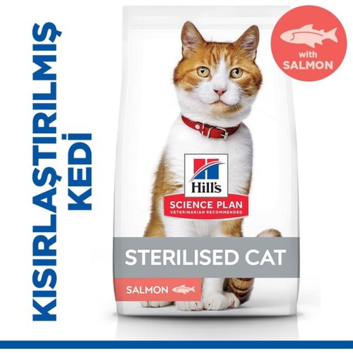 Hill's Scıence Plan Somonlu Kısırlaştırılmış Yetişkin Kedi Maması 8+2 kg