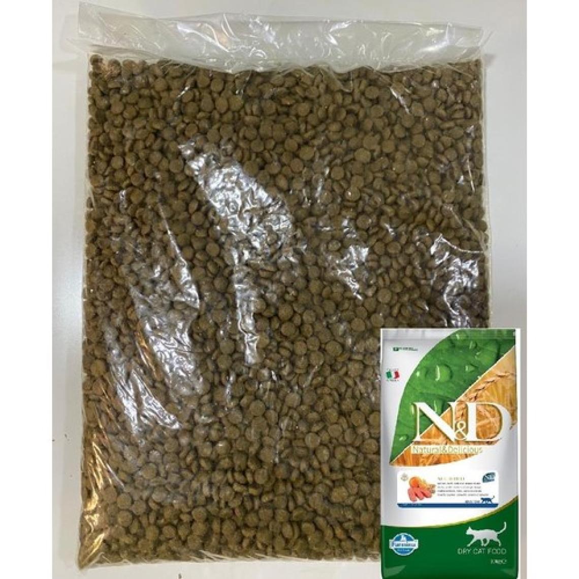 N&D Nd Somonlu Kısırlaştırılmış Düşük Tahıllı Yetişkin Açık Kedi Maması 1 kg