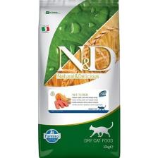 N&D Nd Somonlu Kısırlaştırılmış Düşük Tahıllı Yetişkin Açık Kedi Maması 1 kg
