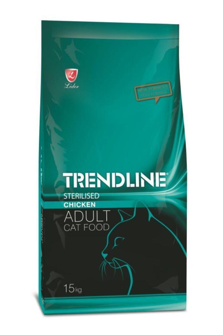 Trendline Sterilised Tavuklu Kısırlaştırılmış 15 kg Yetişkin Kedi Maması