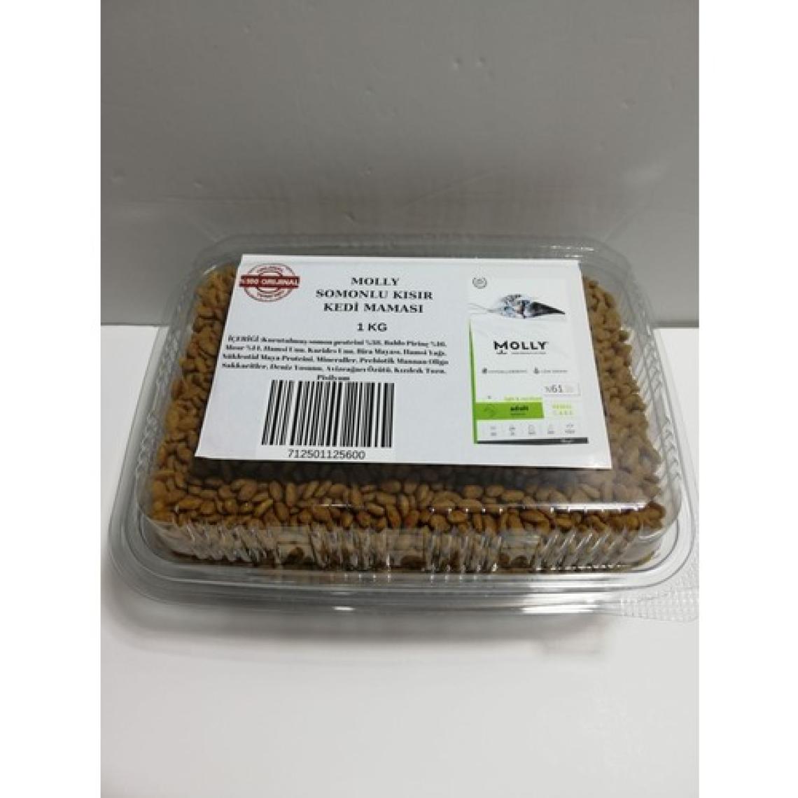 Molly Somonlu  Yetişkin Kısır Açık Kedi Maması 1 kg