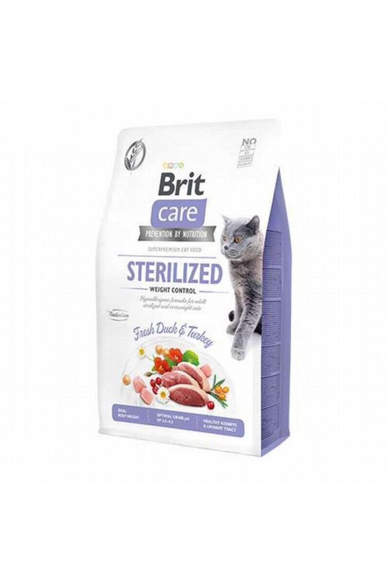 Brit Care Sterilised Weight Control Ördekli 2 kg Kısırlaştırılmış Yetişkin Kedi Maması