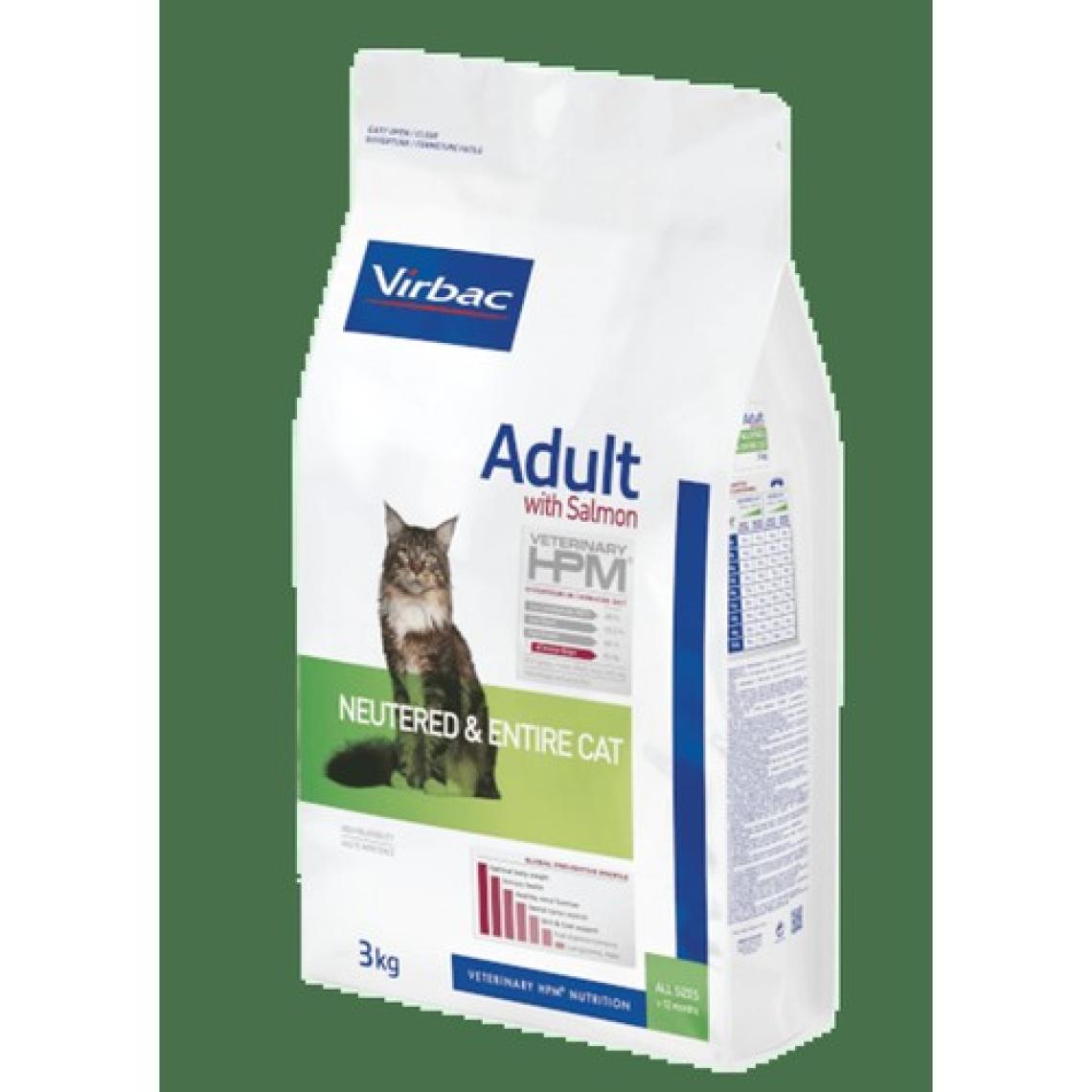 Virbac Adult Cat Salmon - Neutered & Entire 1,5 kg