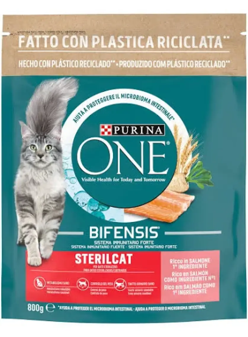 Purina One Somonlu Kısırlaştırılmış Kedi Maması 800 gr