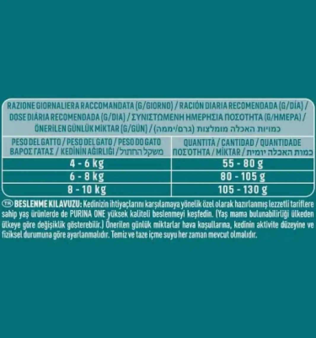 Purina One Somonlu Kısırlaştırılmış Kedi Maması 800 gr