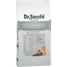 Dr. Sacchi Premium Düşük Tahıllı Sterilised 10 kg Yetişkin Kuru Kedi Maması