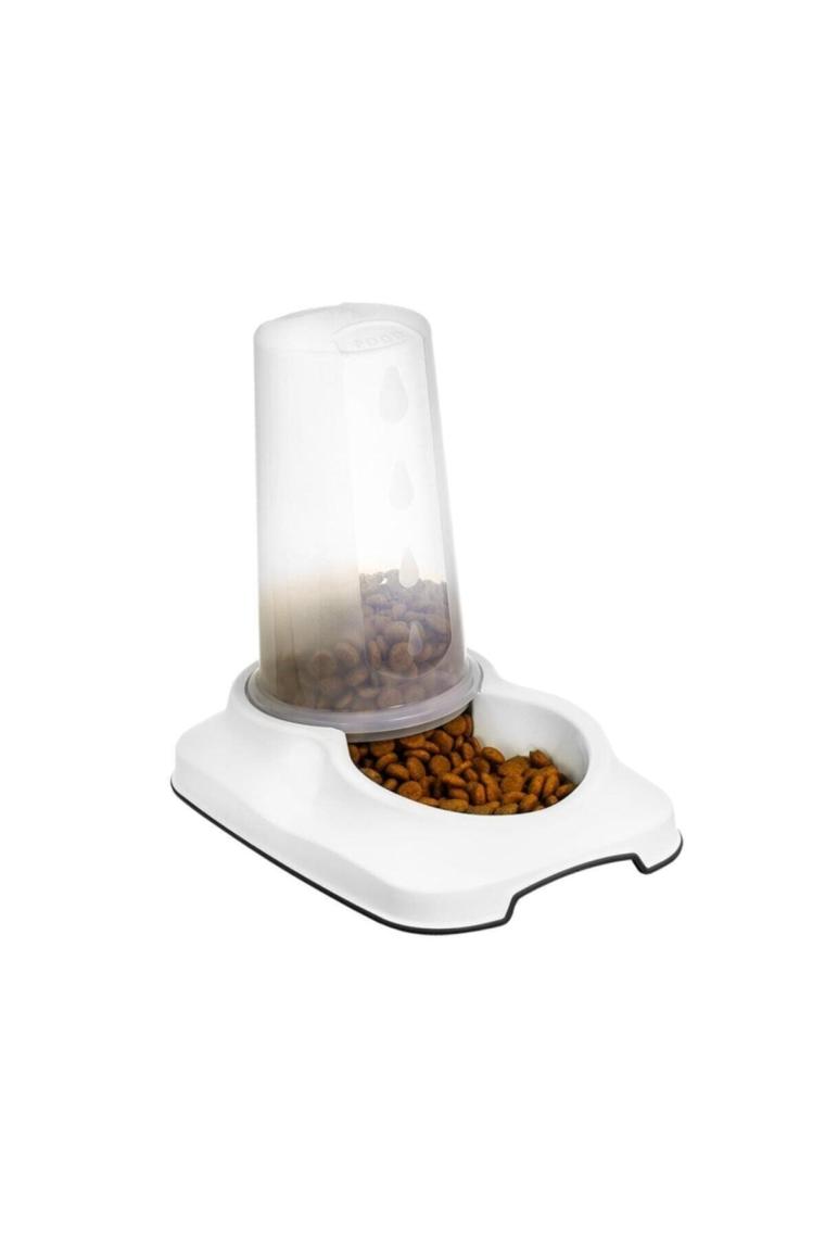 PlastArt PT-205 Hazneli 3.5 lt Kedi ve Köpek Mama Kabı