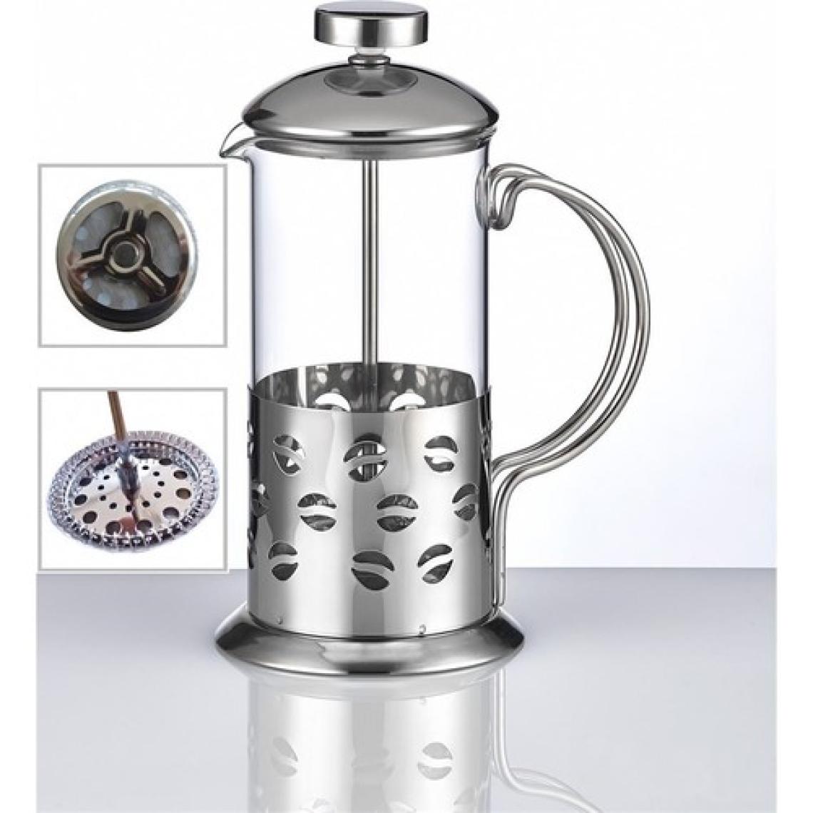 İşsevenler French Press Bitki Çayı Bardağı 600 ml Filtre Kahve 2 Adet