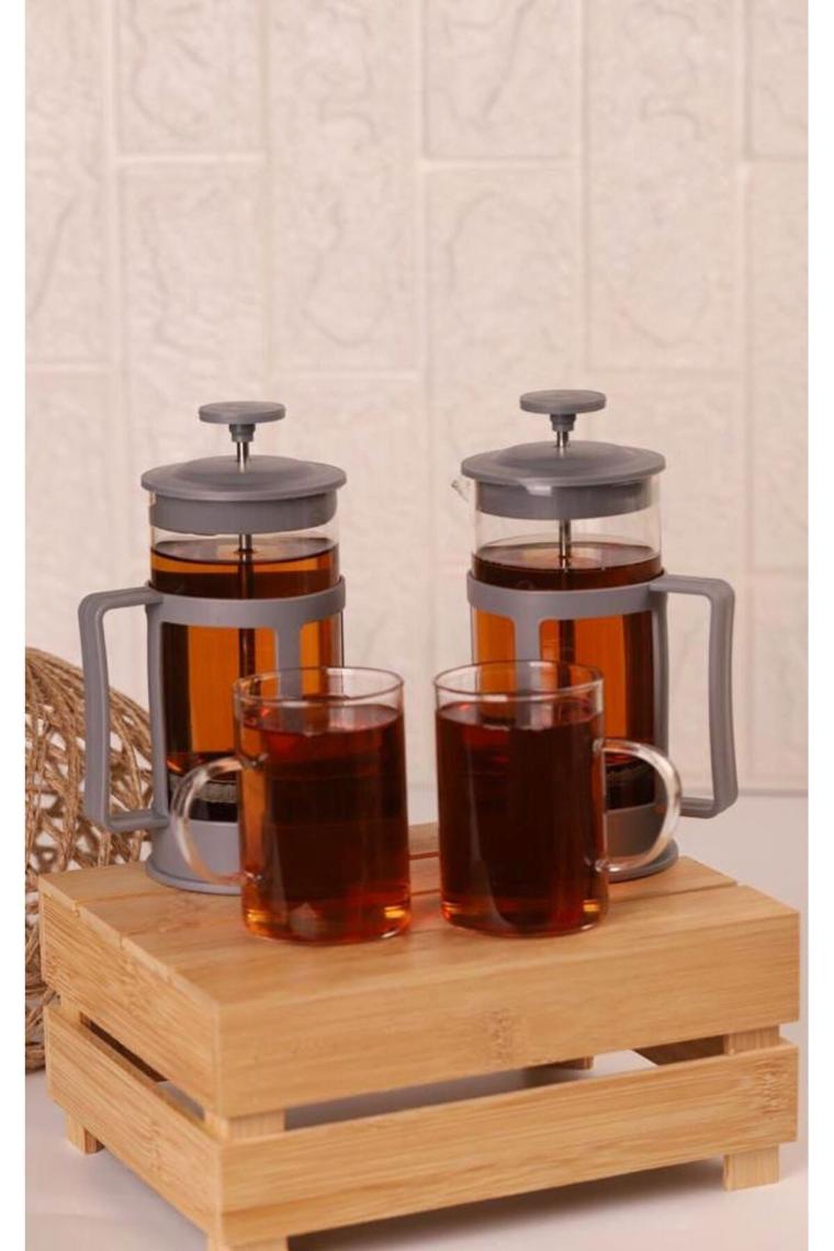 Taşev Magic French Press 350 Ml - Gri