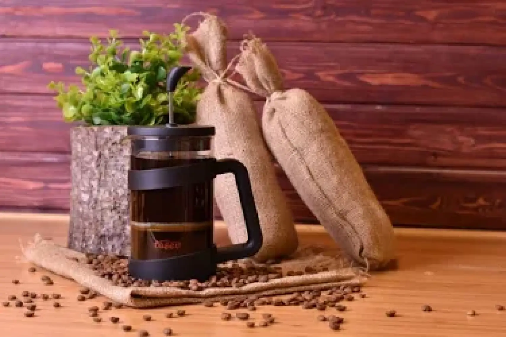 Bambum Zebo French Press 600 ml Siyah