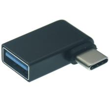 4658 Type C 3.1 To Usb 3.0 Şarj 90 Dirsek Köşe Çevirici Dönüştürücü Adaptör