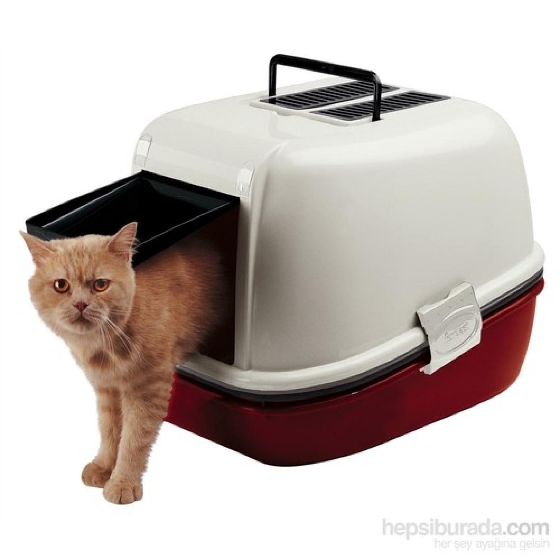 Ferplast Home Magix Kapalı Filtreli Kedi Tuvaleti 55x45x41 Cm
