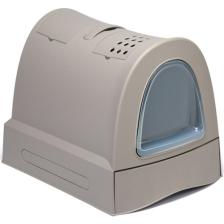Imac Zuma 40x42.5x56 cm Çekmeceli Kapalı Kedi Tuvaleti - Gri