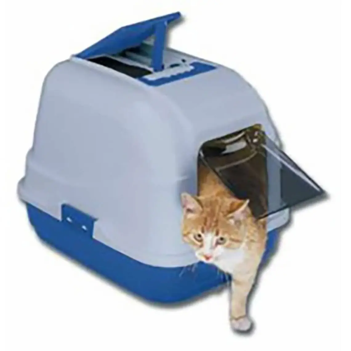 İmac Easy Cat Kapalı Filtreli Kedi Tuvaleti Gri 40x50x40 Cm