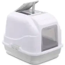 İmac Easy Cat Kapalı Filtreli Kedi Tuvaleti Gri 40x50x40 Cm