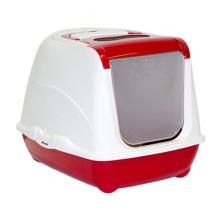 Moderna Flip Cat 50 cm Kapalı Kedi Tuvaleti - Kırmızı