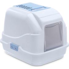Imac Easy Cat Filtreli Kapılı Kedi Tuvalet Kabı Mavi