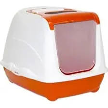 Moderna Flip Cat 50 cm Kapalı Kedi Tuvaleti - Mor