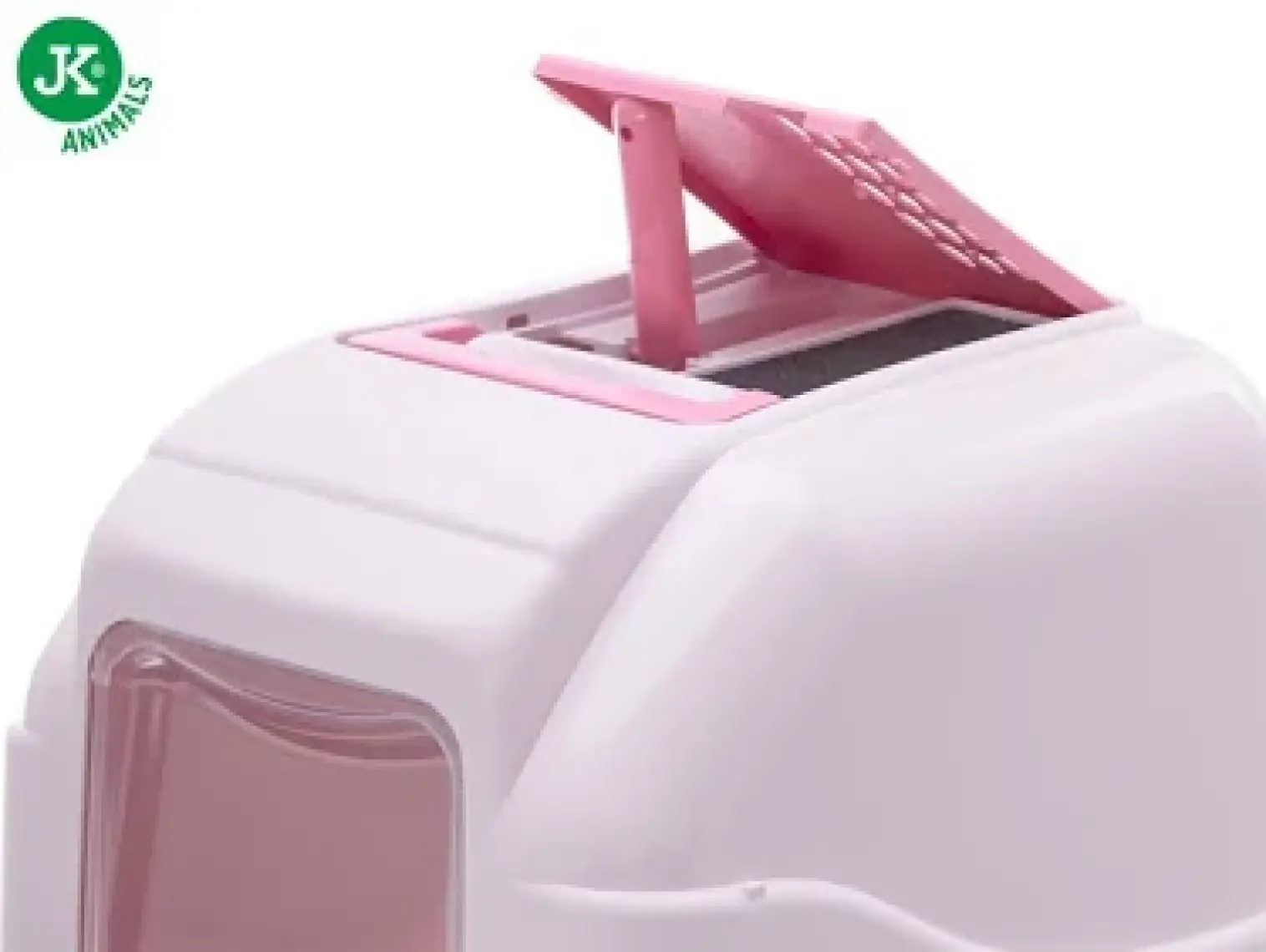 Imac Easy Cat Filtreli Kapılı Kedi Tuvalet Kabı Pembe
