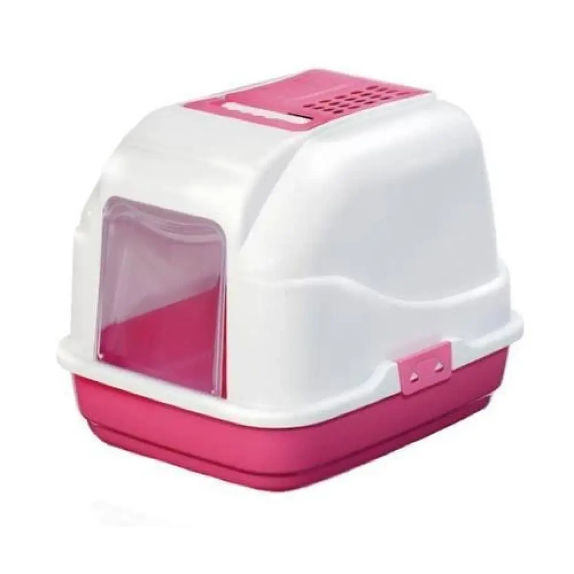 İmac Easy Cat Kapalı Filtreli Kedi Tuvaleti Pembe 40x50x40 Cm