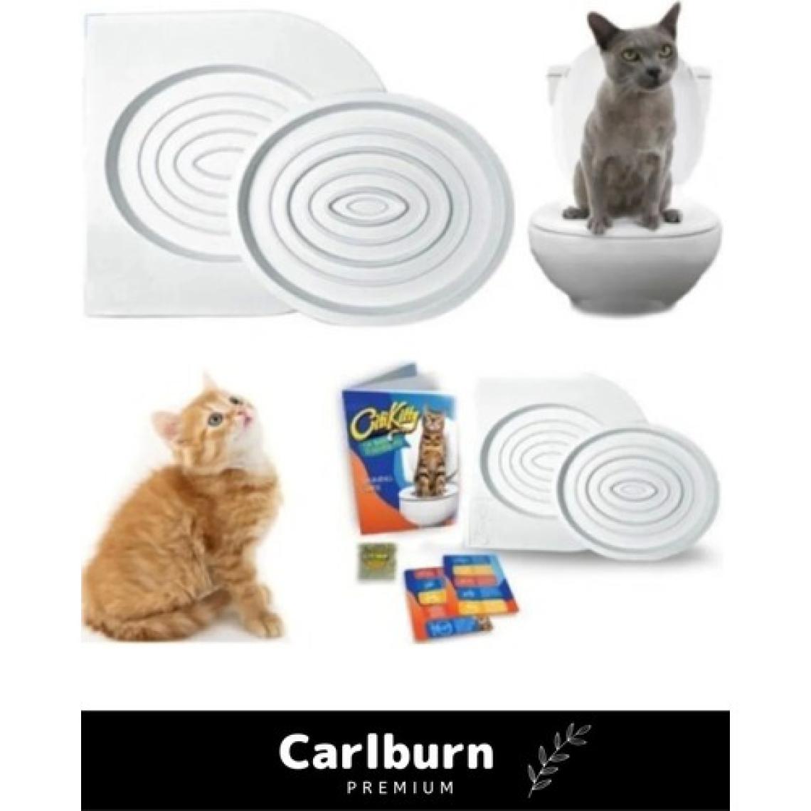 Carlburn Özel Üretim Klozet Alıştırma Kapağı Kum Kabı Wc Yavru Yetişkin Kedi Hijyenik Tuvalet Eğitim Seti