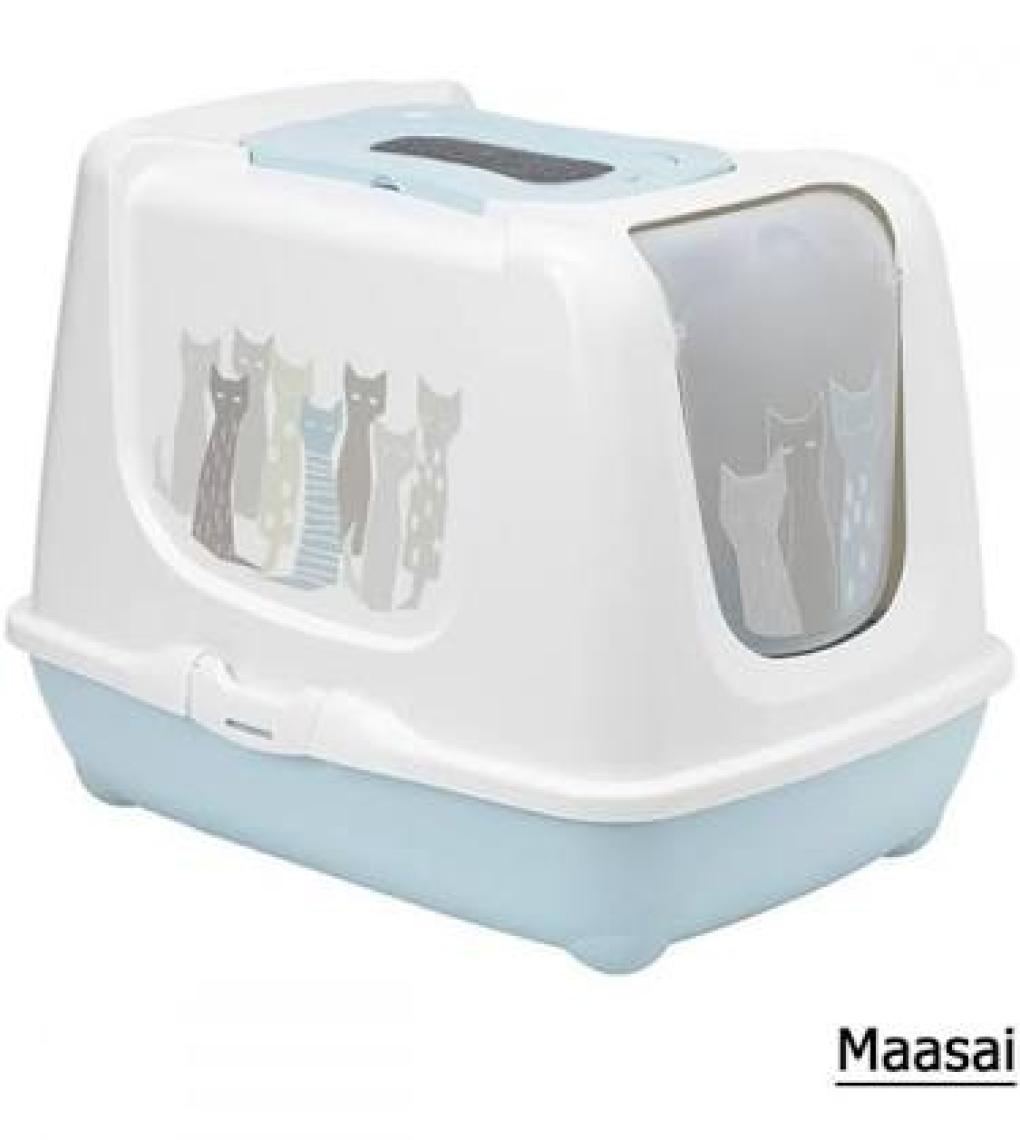 Moderna Trendy Love Kapalı Kedi Tuvaleti 57 cm