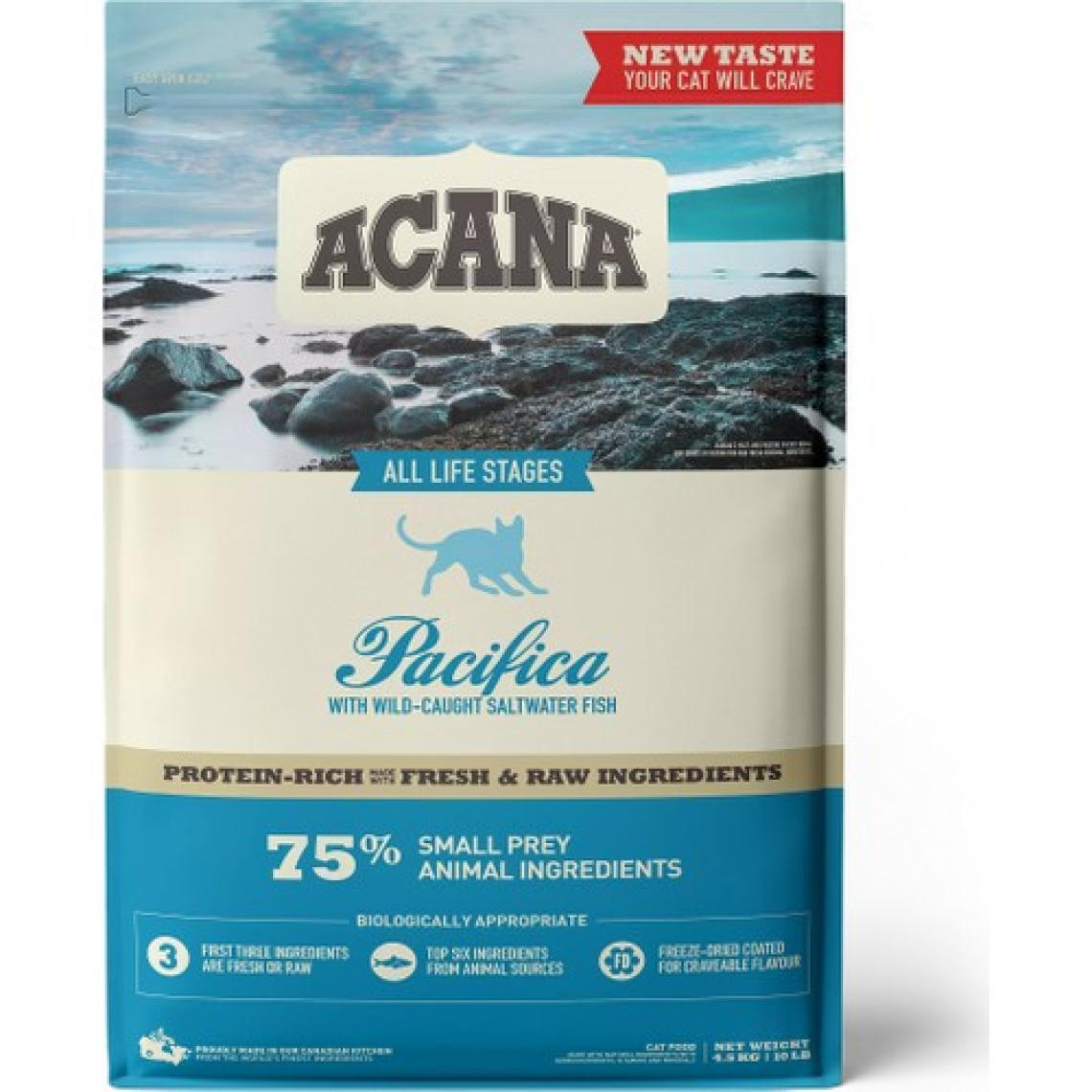Acana Pacifica Tahılsız Balıklı 4.5 kg Tüm Yaşam Evreleri Yetişkin Kedi Maması