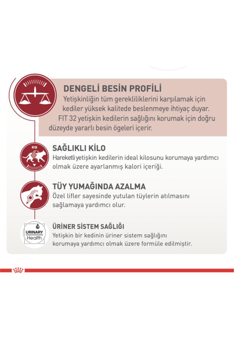 Royal Canin Fit 32 2 kg Yetişkin Kuru Kedi Maması
