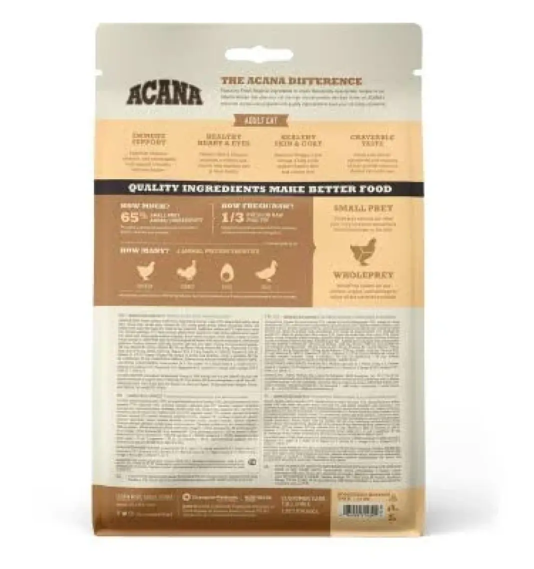 Acana Homestead Harvest 340 gr Tahılsız Yetişkin Kedi Maması