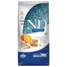 N&amp;D Ocean Düşük Tahıllı Morina Balıklı ve Portakallı 5 kg Yetişkin Kedi Maması