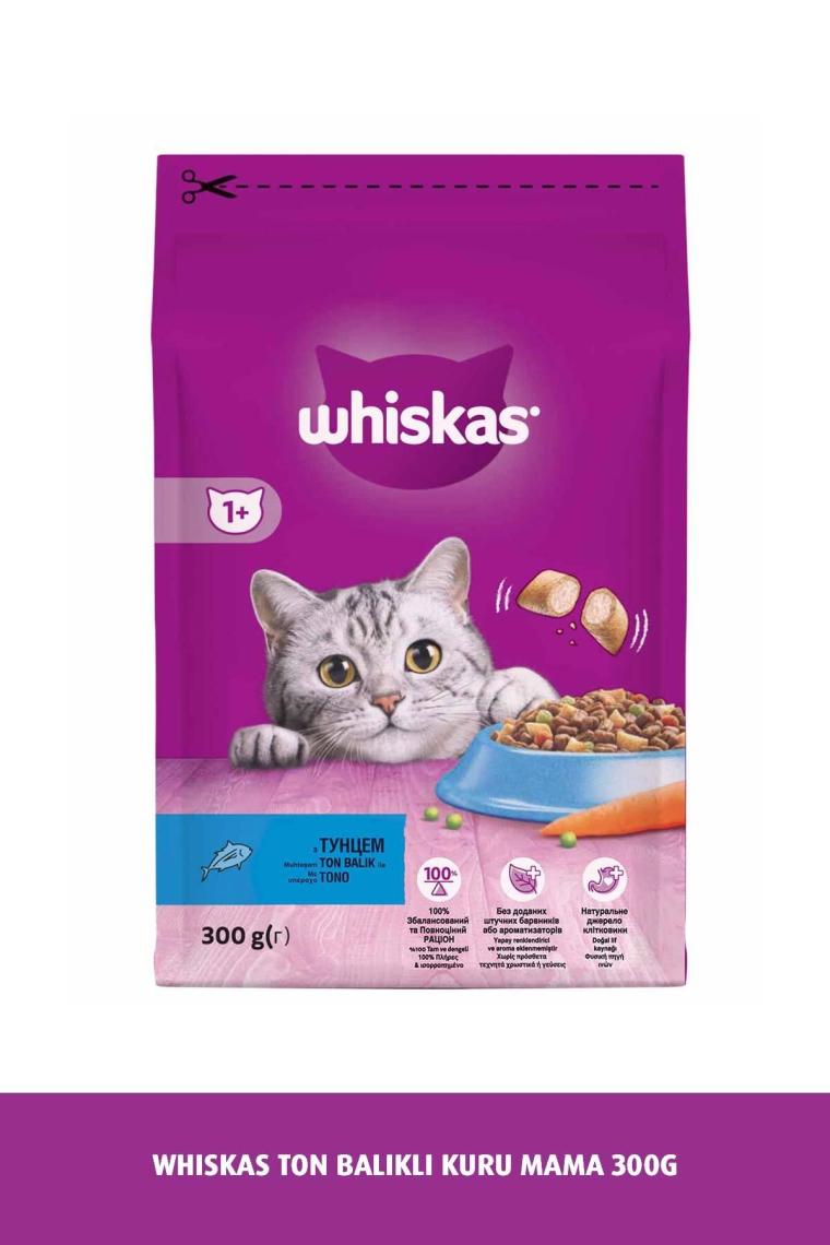 Whiskas Ton Balık ve Sebzeli Kuru Kedi Maması 300 gr