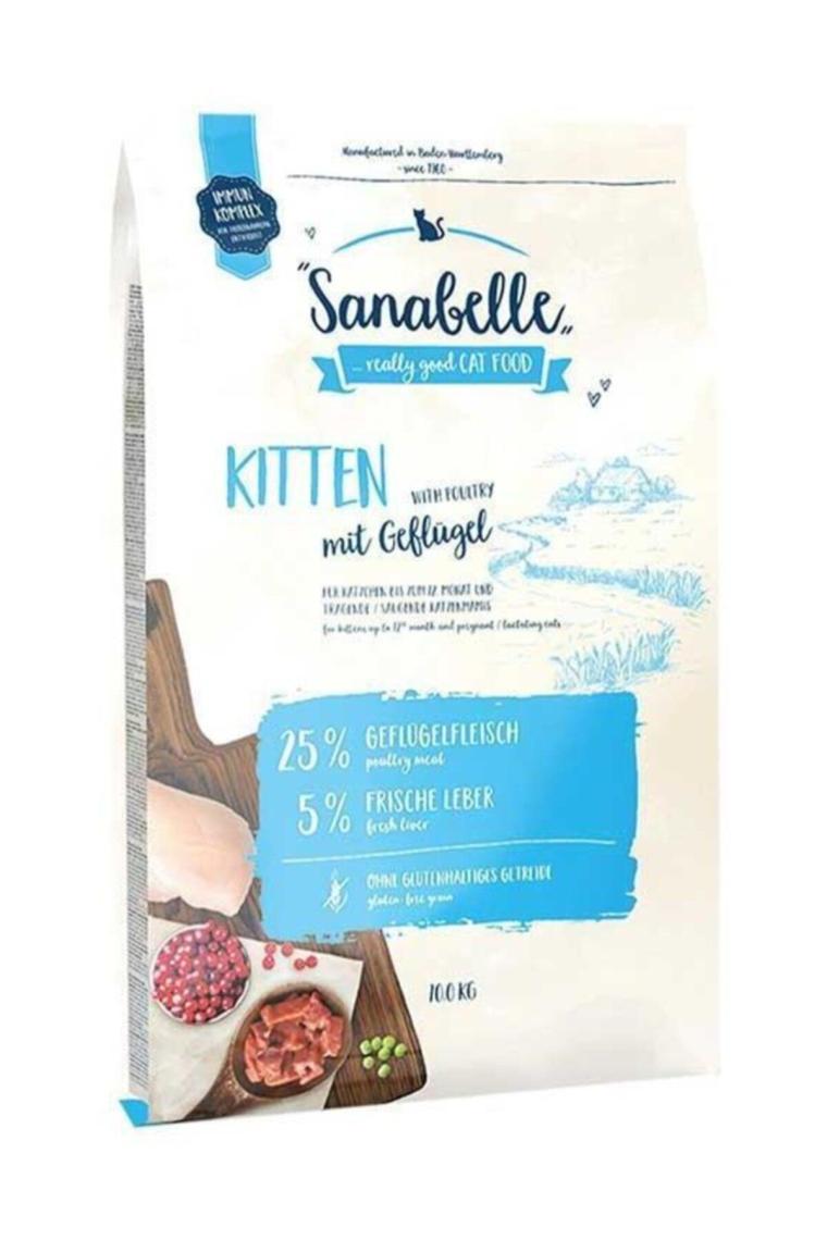 Sanabelle Kitten Tahılsız 10 kg Yavru Kedi Maması