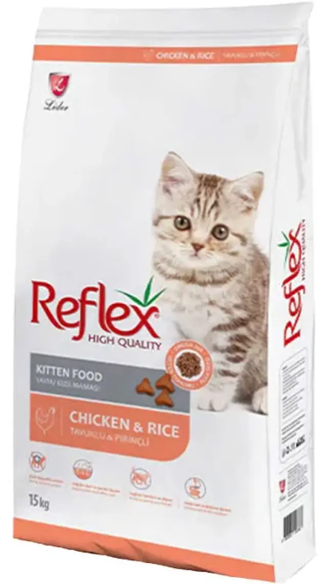 Reflex Plus Reflex Kıtten Cat 37/20 Chıcken 15 kg