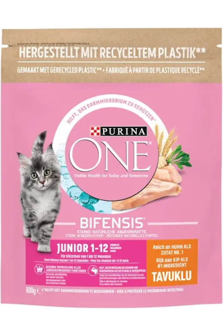 Nestle Purina One Tavuklu Yavru Kedi Maması 800 Gr